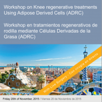 Workshop en tratamientos regenerativos de rodilla mediante Células Derivadas de la Grasa ADRC